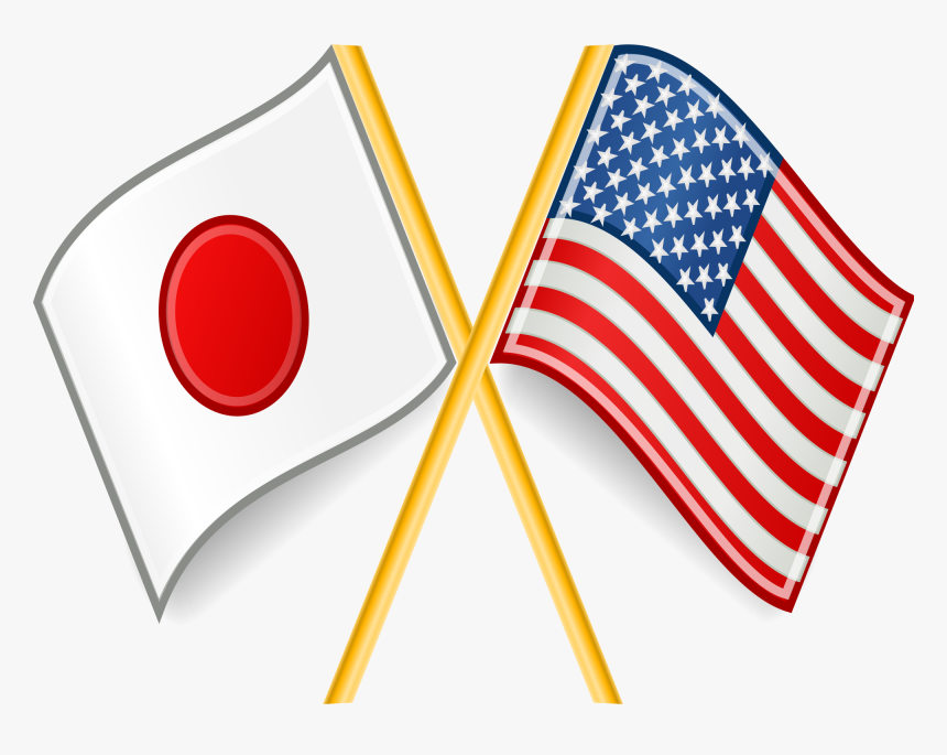Japan And Us Flags, HD Png Download , Transparent Png Image PNGitem