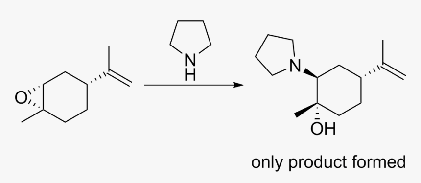 Pyrrolidine Addition To Limonene-derived Epoxide - Biznet Software, HD Png Download