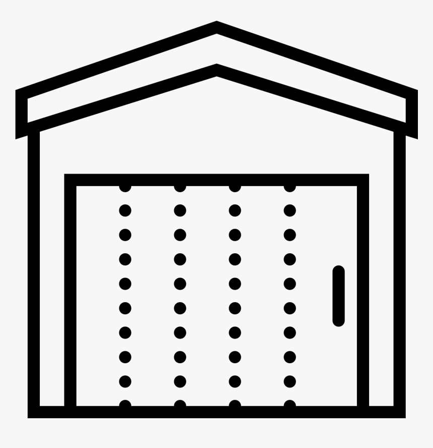 Door Clipart Rectangle Shape - Line Art, HD Png Download