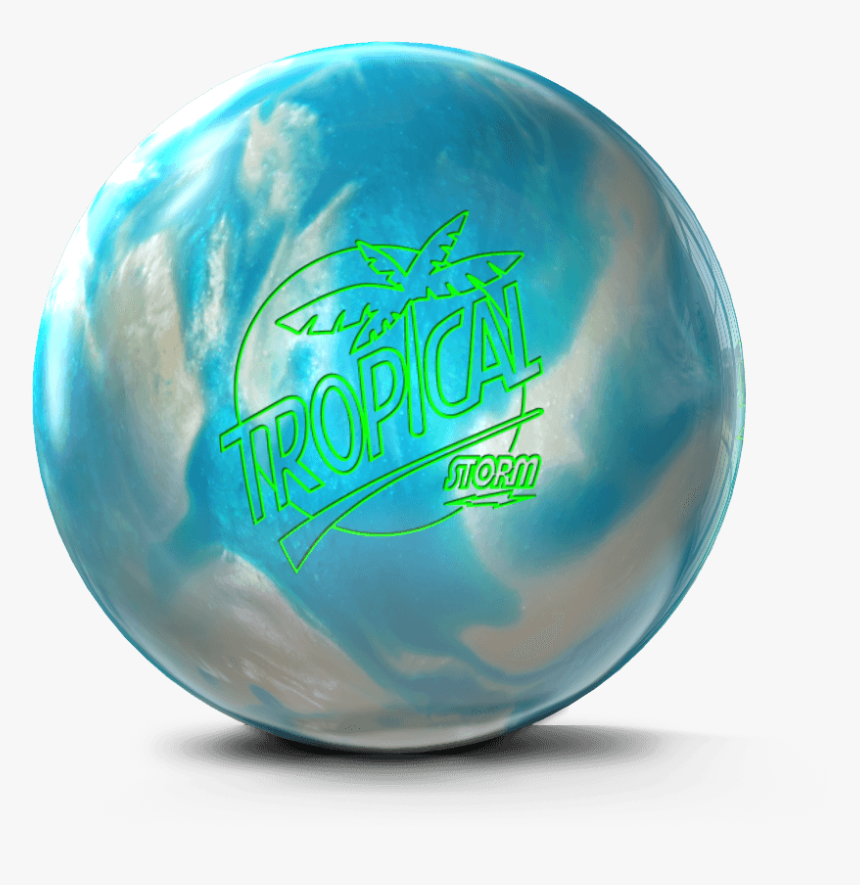 White And Blue Bowling Ball, HD Png Download