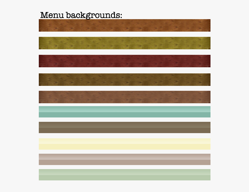 Bandzoogle Menu Backgrounds - Colorfulness, HD Png Download