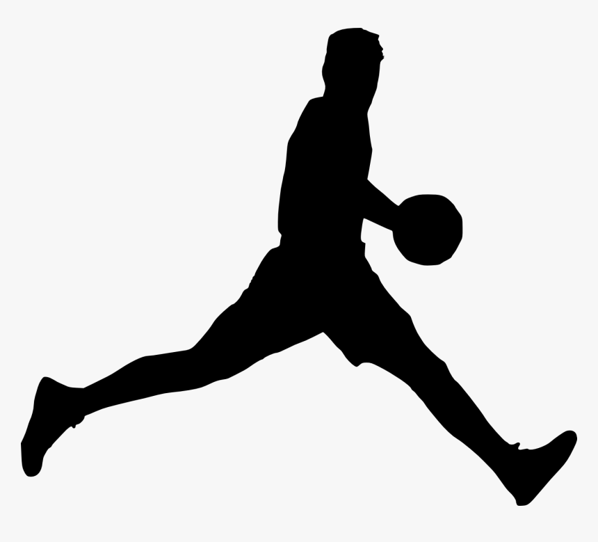 19 Basketball Player Silhouette Png Transparent Onlygfx - Basketball Player Silhouette Png, Png Download