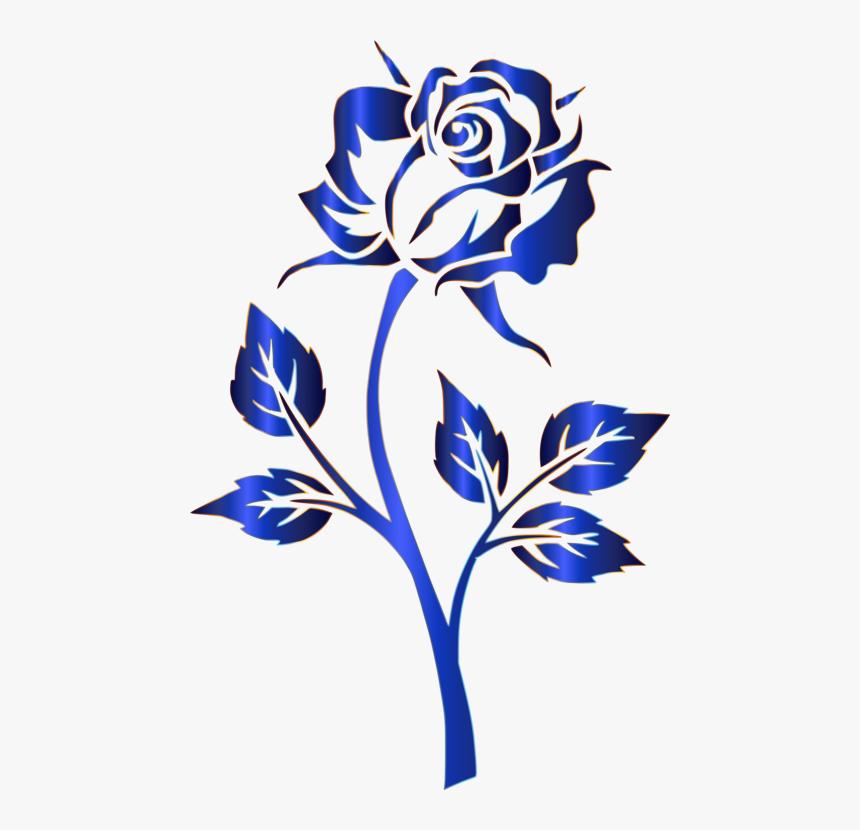 Plant,flora,leaf - Transparent Background Blue Roses, HD Png Download