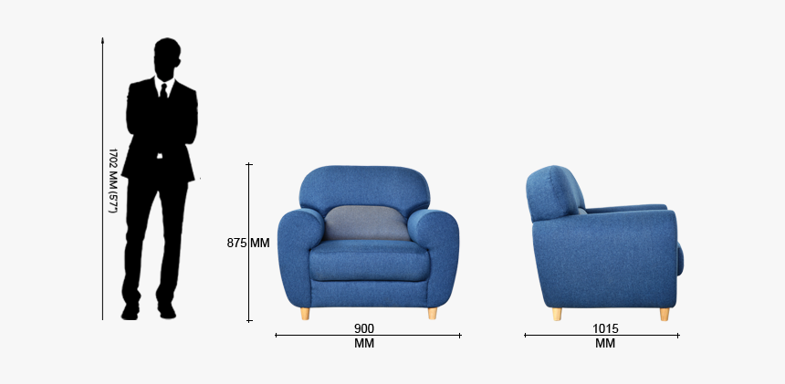 Person On Sofa Png, Transparent Png
