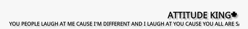 Png Attitude King Text, Transparent Png