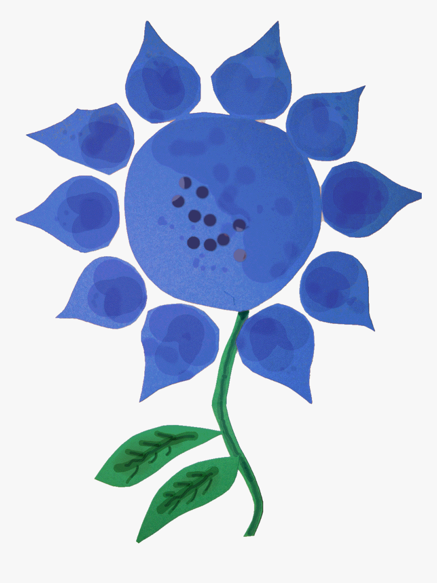 Blue Flower, HD Png Download