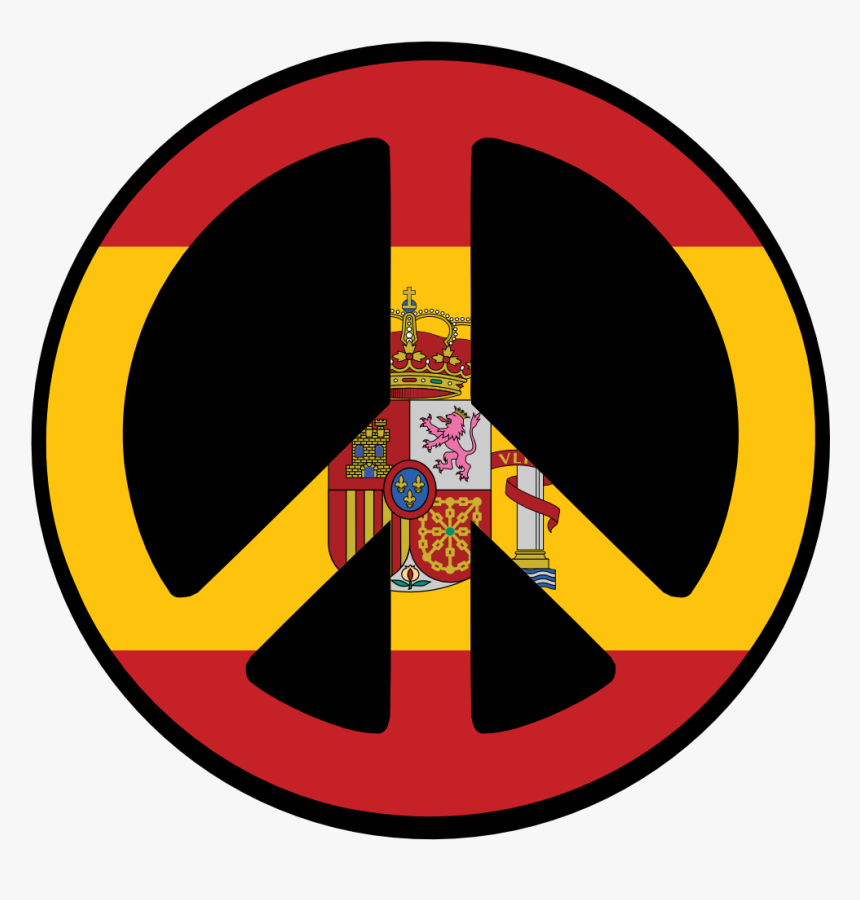 Transparent Peace Sign Hand Png - Sign Of Peace In Spain, Png Download