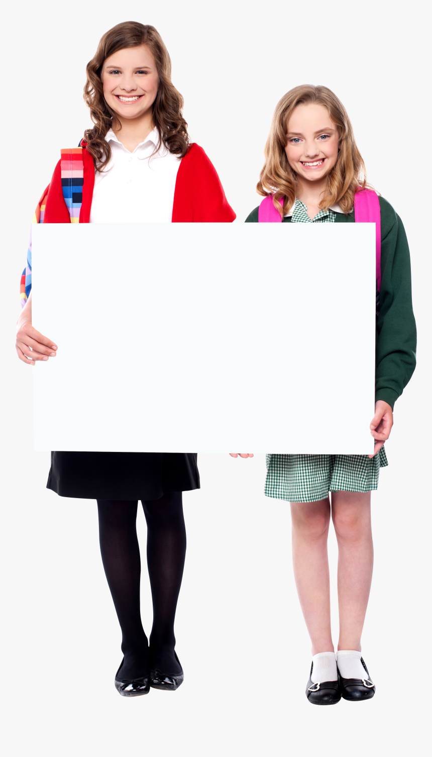 People Holding Banner Free Commercial Use Png Image - Student With Banner Png, Transparent Png