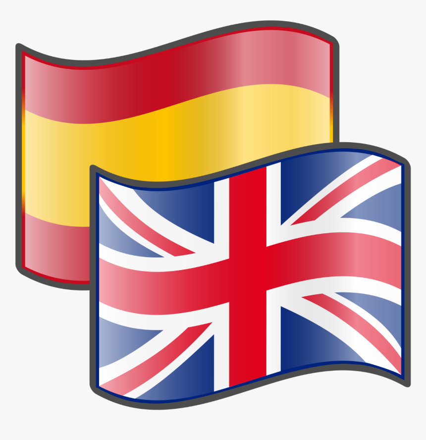 Transparent Ir De Compras Clipart - English Language Flag Gif, HD Png Download