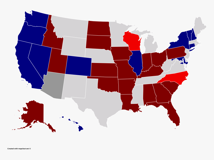 2022 Us Senate Map - 1938 Us Senate Elections, HD Png Download