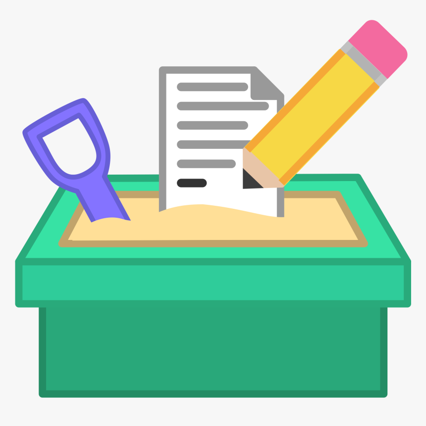 Transparent Shovel Clipart Png - Sandbox Icon Png, Png Download