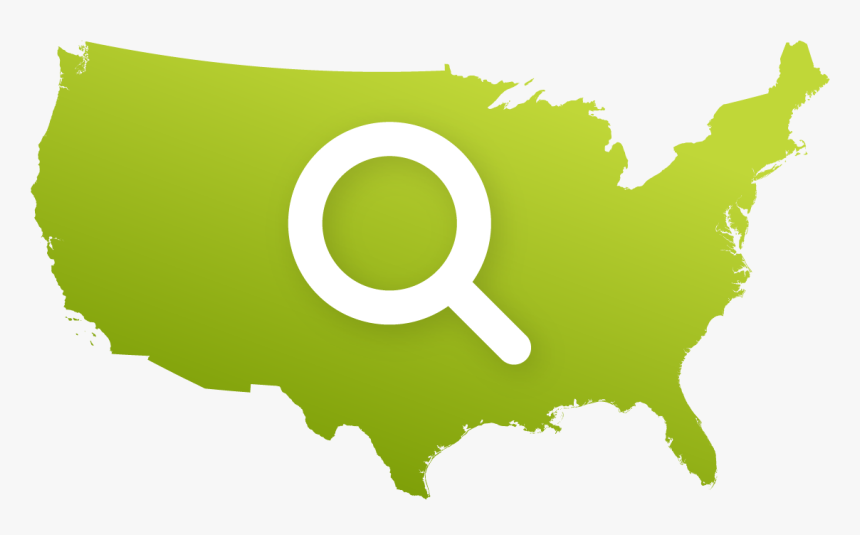 Transparent Us Map Png Clipart , Png Download - Transparent Background Us Map Png, Png Download