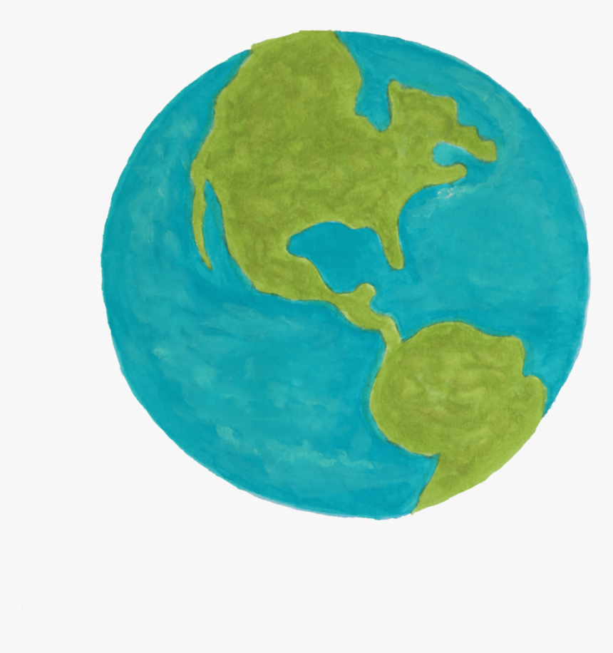 Hand Painted Earth By Tabitha Transparent Background, HD Png Download