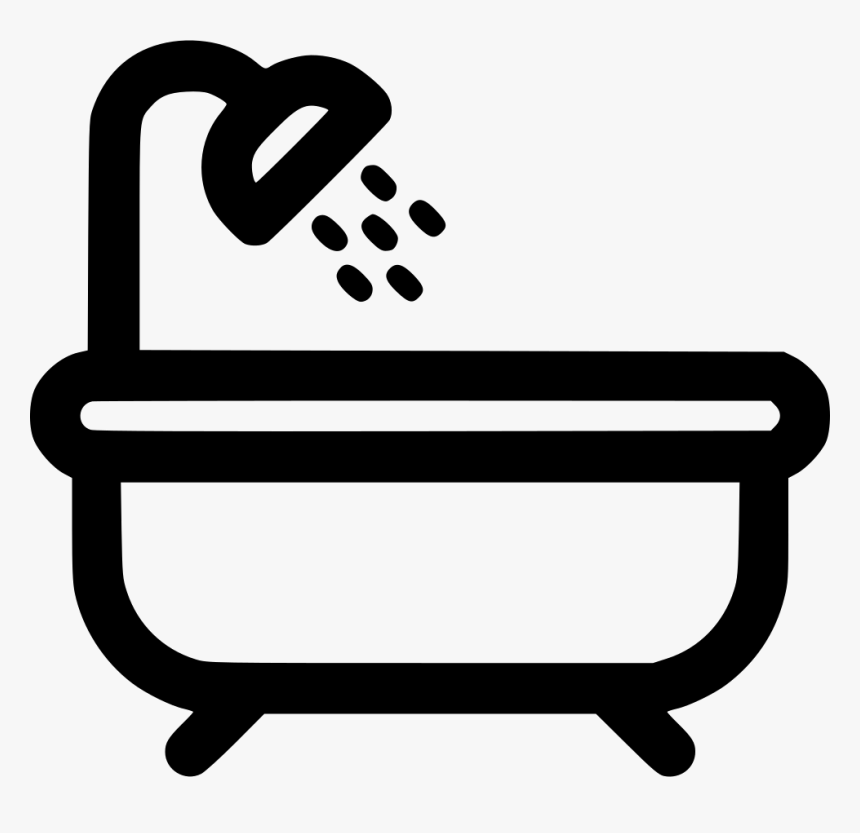 Bath Water Tub Shower Cold Overhead Hotel Washrooms, HD Png Download