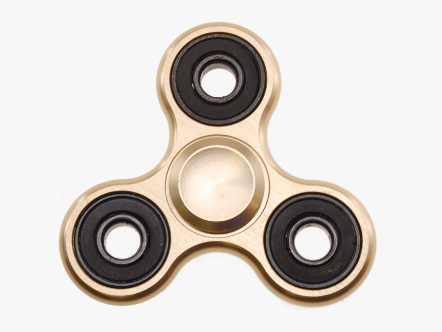 Metal Hand Tri Spinner Anti-stress Fidget Toy, HD Png Download