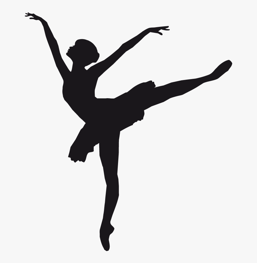 Ballet Dancer Clip Art Image Silhouette, HD Png Download