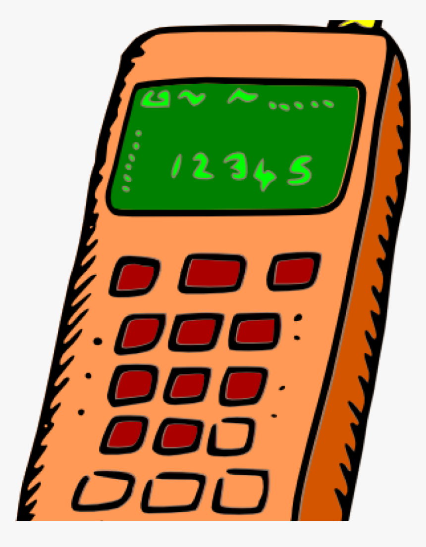 Mobile Phone Clipart Image Of Cellphone Clipart, HD Png Download