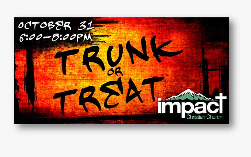 Transparent Trunk Or Treat Png, Png Download