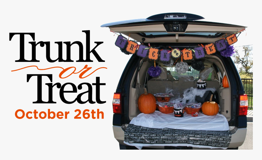 Transparent Trunk Or Treat Clipart, HD Png Download