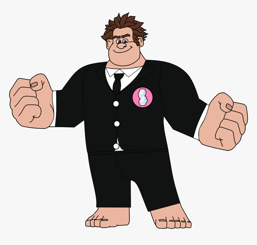 Wreck-it Ralph In A Night Out Suit, HD Png Download