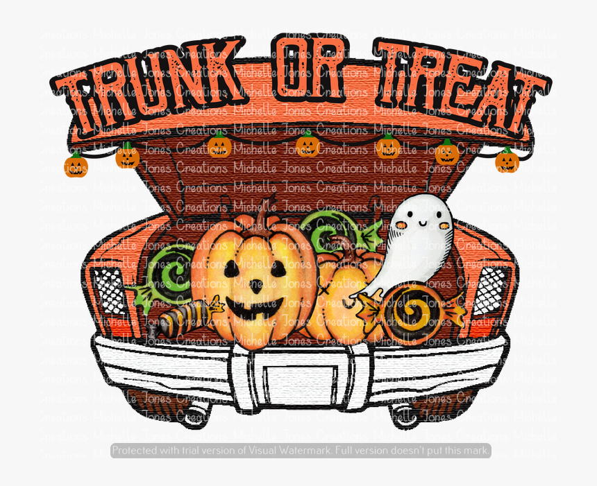 Trunk Or Treat Png, Transparent Png