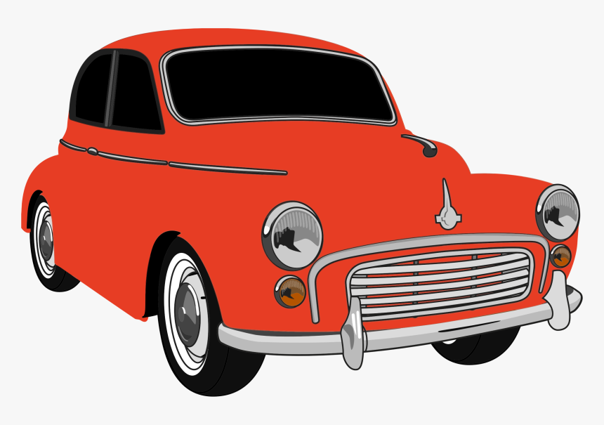 Classic Red Car Clip Arts, HD Png Download