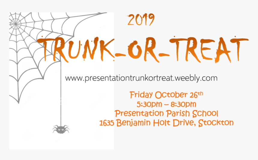 Trunk Or Treat Png, Transparent Png