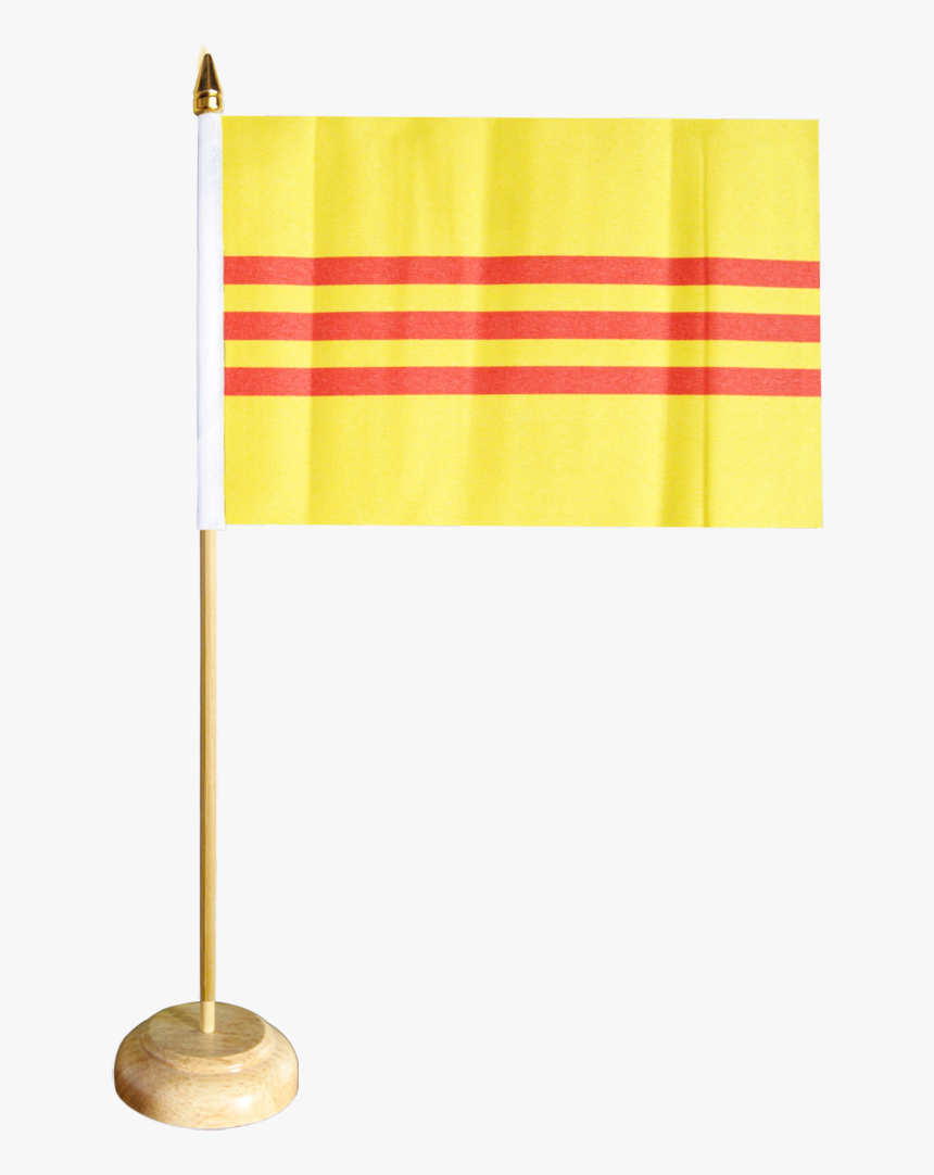 Vietnam Old Table Flag, HD Png Download