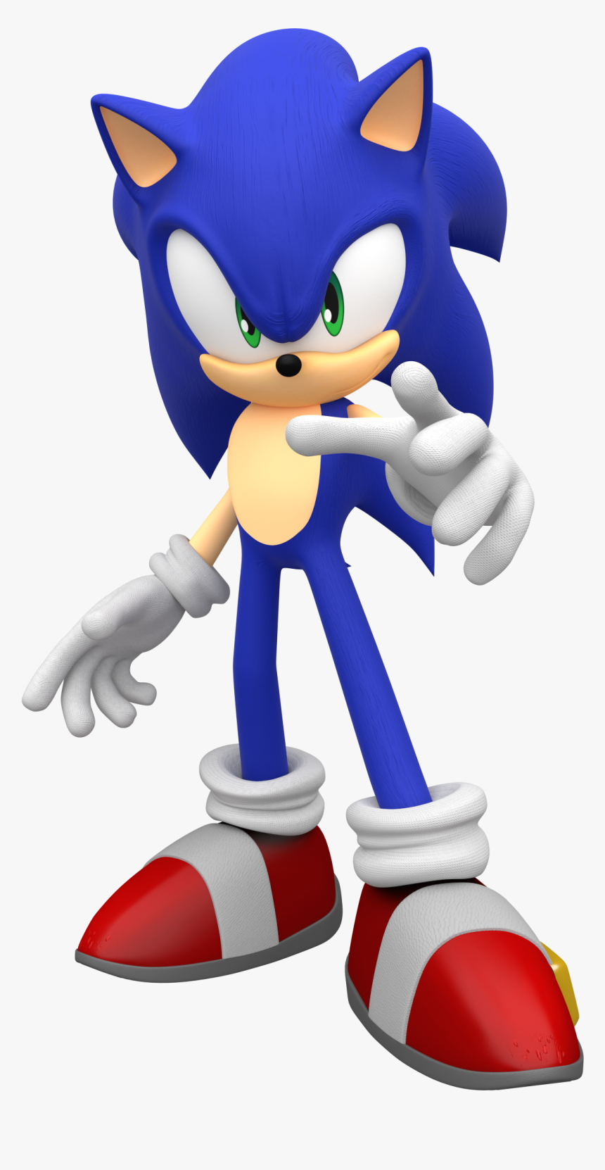 Sonic The Hedgehog 2006 Pose By Mintenndo, HD Png Download