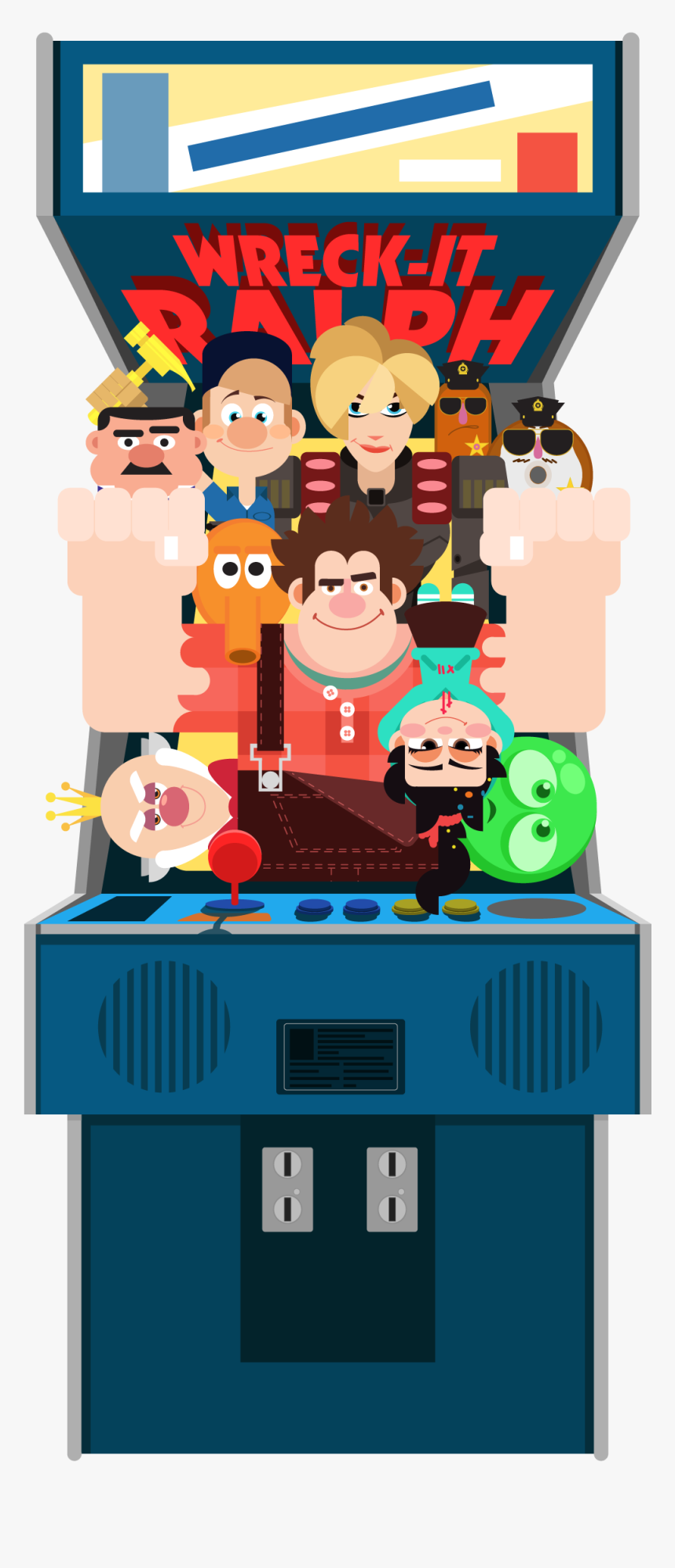 Wreck It Ralph Png, Transparent Png