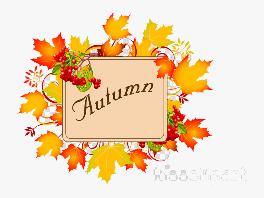 September Autumn Leaf Transparent Image Clipart Free, HD Png Download