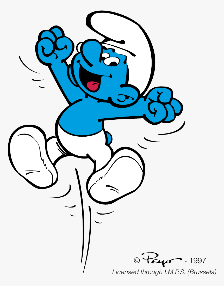 Smurf Vector Logo, HD Png Download