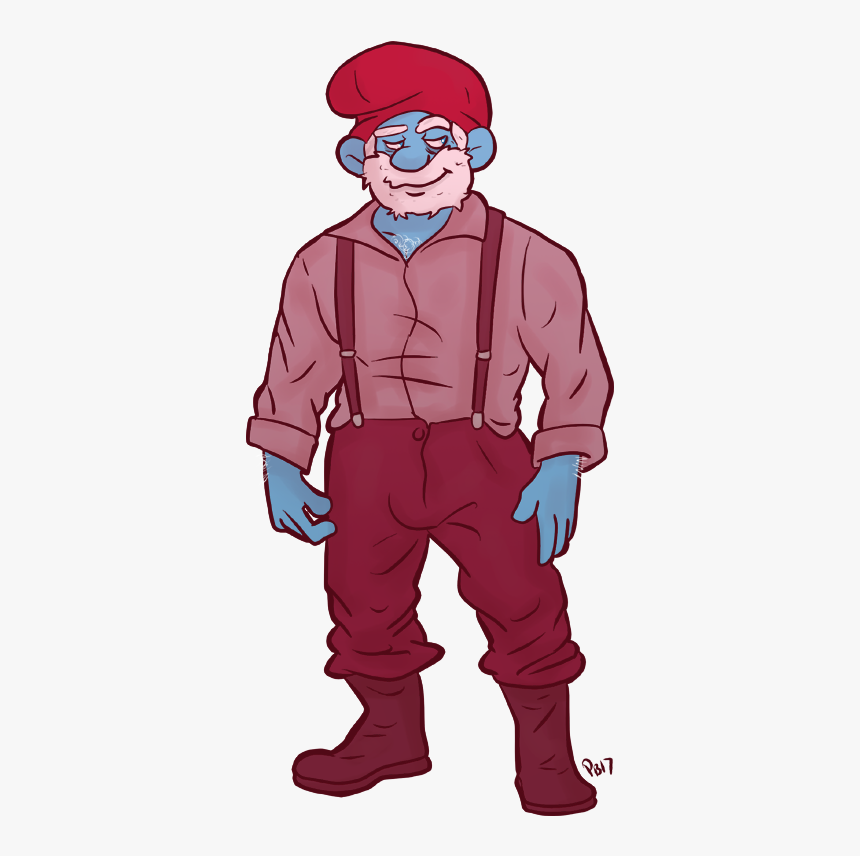 Big Papa Smurf, HD Png Download