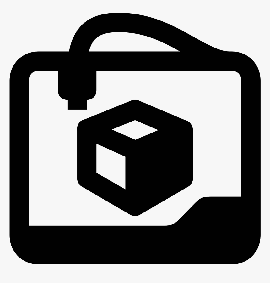 D Printer Icon, HD Png Download