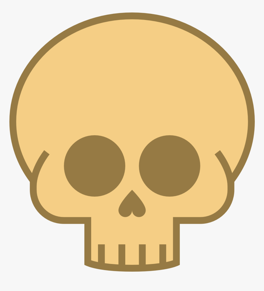 Skull Icon Png, Transparent Png