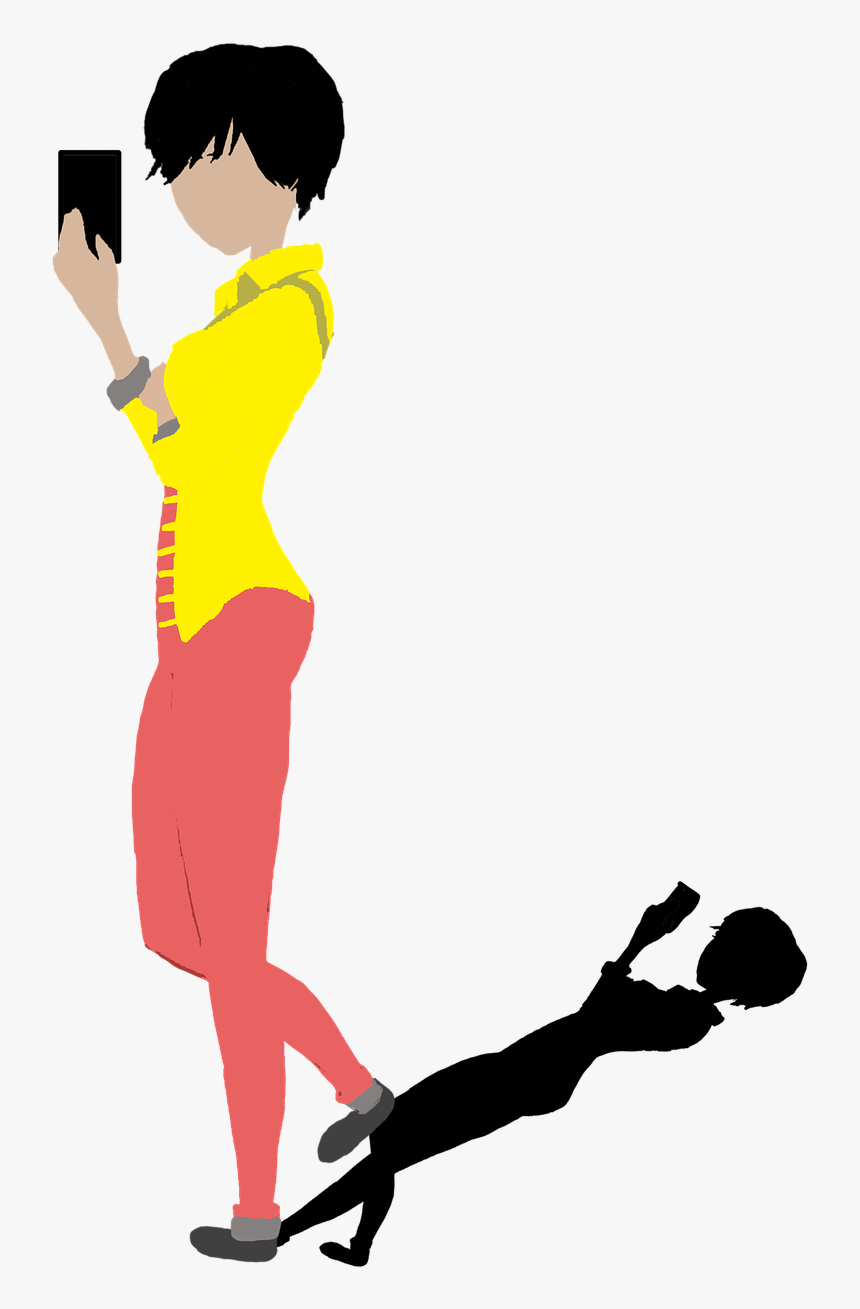 Selfie, Woman, People, Portrait, Self, Person, Phone, HD Png Download