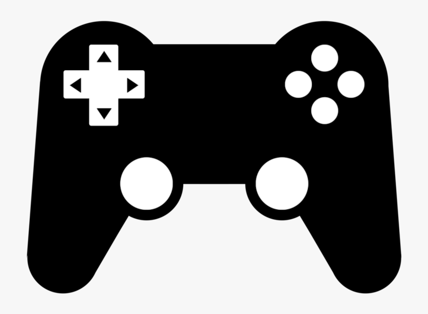 Controller Png Clip Art Black And White Stock, Transparent Png