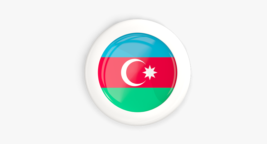 White Framed Round Button, HD Png Download