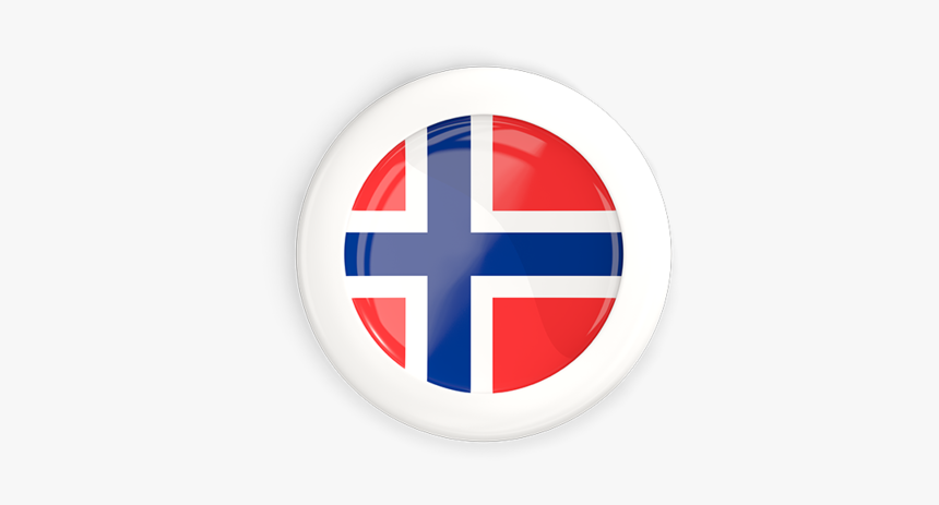 White Framed Round Button, HD Png Download