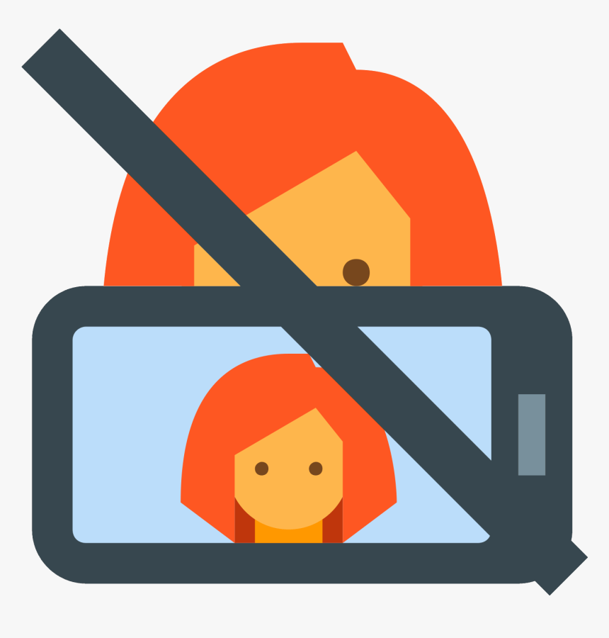 No Selfie Icon, HD Png Download
