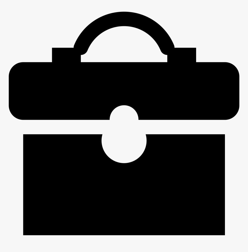 Simpleicons Business Black Briefcase Jpg Movie Travel, HD Png Download