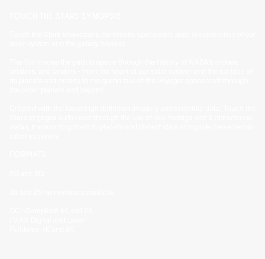 Touch The Stars Synopsis Touch The Stars Showcases, HD Png Download