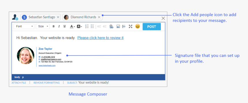 Message Png, Transparent Png