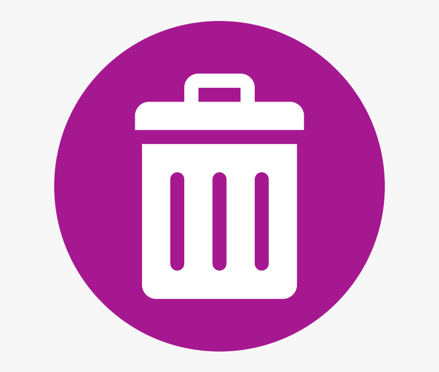 An Icon Of A Rubbish Bin, HD Png Download