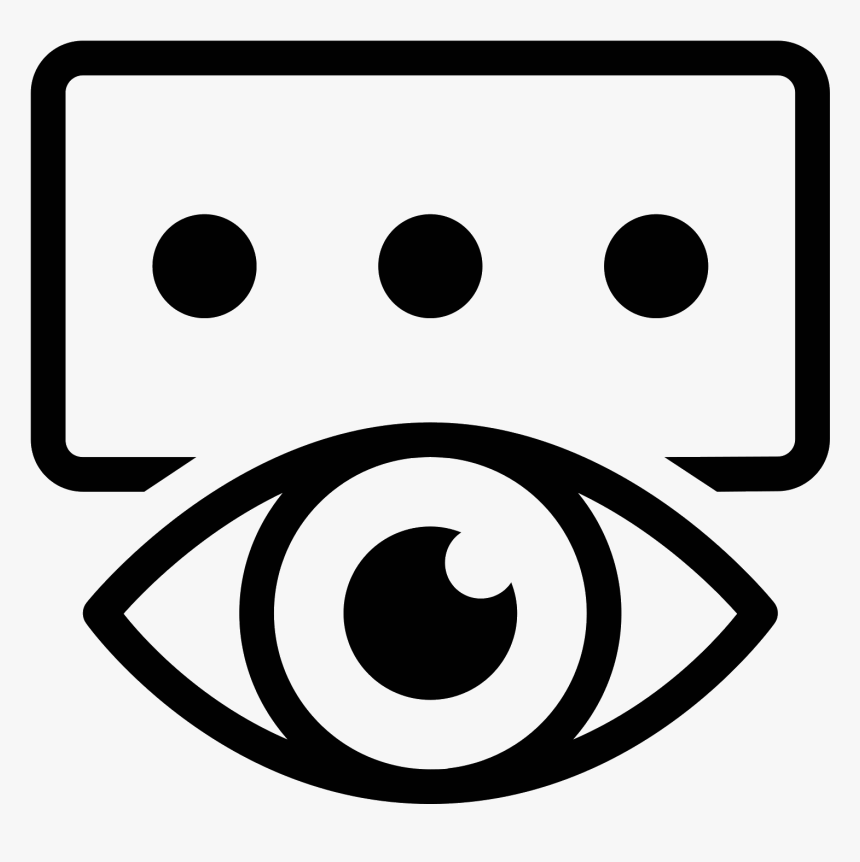 Show Password Icon In Iphone Style Clipart , Png Download, Transparent Png