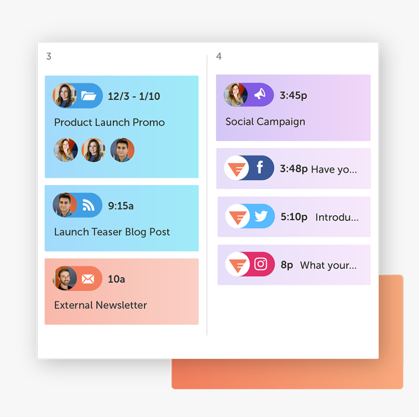 Postit Vector Weekly Schedule, HD Png Download