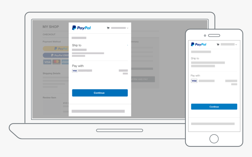 Log In To Paypal, HD Png Download