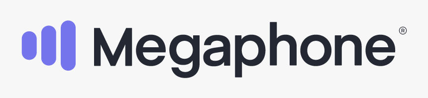 Megaphone Logo Platform Tech Advertising Podcast Podcasting, HD Png Download