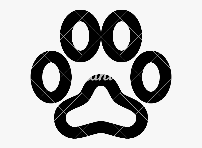 Cat Foot Print, HD Png Download