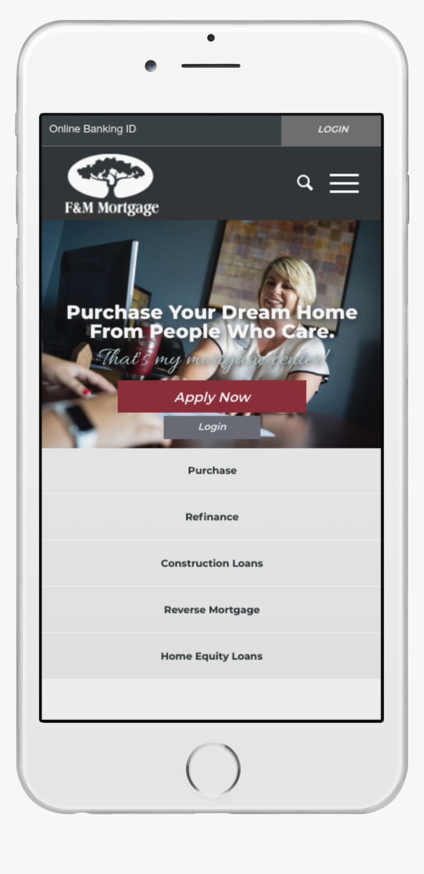 F&m S Website Is Mobile Friendly And Accessible From, HD Png Download